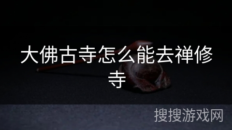 大佛古寺怎么能去禅修寺