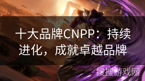 十大品牌CNPP:持续进化,成就卓越品牌 十大品牌CNPP:持续进化,成就卓越品牌