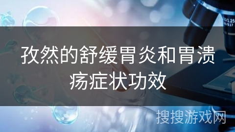 孜然的舒缓胃炎和胃溃疡症状功效