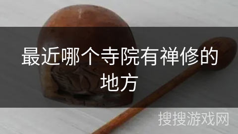 最近哪个寺院有禅修的地方