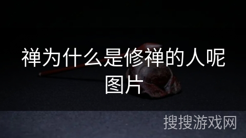 禅为什么是修禅的人呢图片