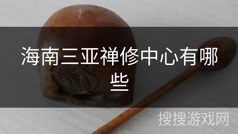 海南三亚禅修中心有哪些 海南三亚禅修中心有哪些
