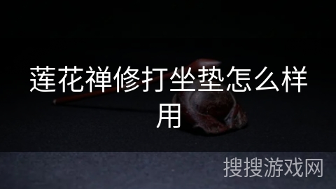 莲花禅修打坐垫怎么样用