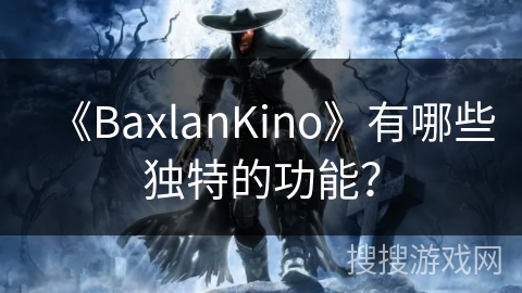 《BaxlanKino》有哪些独特的功能? 《BaxlanKino》有哪些独特的功能?