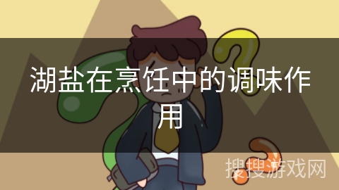 湖盐在烹饪中的调味作用