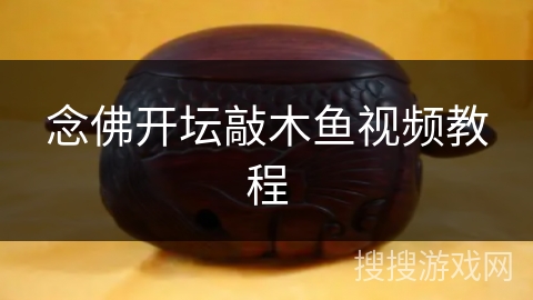 念佛开坛敲木鱼视频教程 念佛开坛敲木鱼视频教程