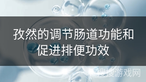 孜然的调节肠道功能和促进排便功效
