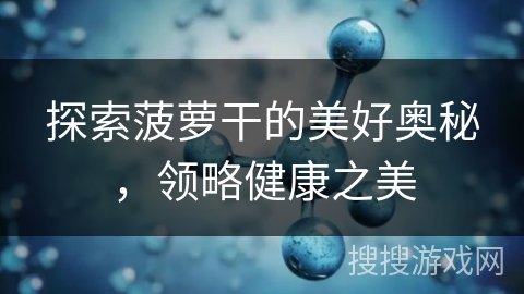 探索菠萝干的美好奥秘,领略健康之美