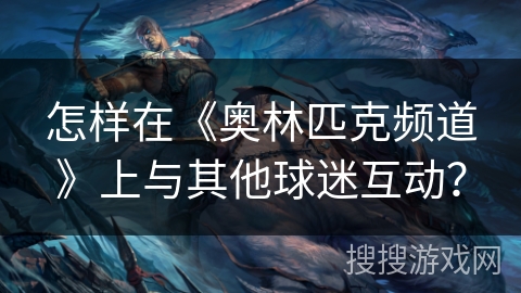 怎样在《奥林匹克频道》上与其他球迷互动? 怎样在《奥林匹克频道》上与其他球迷互动?