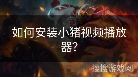 如何安装小猪视频播放器? 如何安装小猪视频播放器?