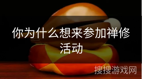 你为什么想来参加禅修活动 你为什么想来参加禅修活动