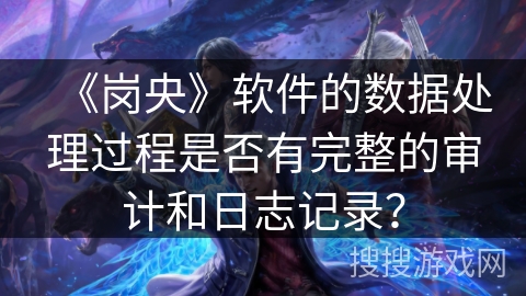 《岗央》软件的数据处理过程是否有完整的审计和日志记录? 《岗央》软件的数据处理过程是否有完整的审计和日志记录?