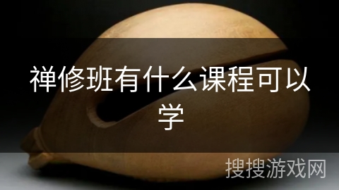 禅修班有什么课程可以学 禅修班有什么课程可以学