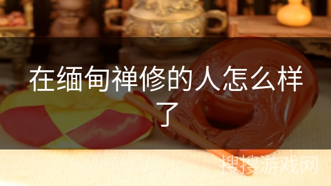 在缅甸禅修的人怎么样了 在缅甸禅修的人怎么样了