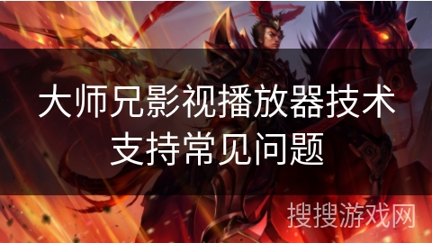大师兄影视播放器技术支持常见问题 大师兄影视播放器技术支持常见问题
