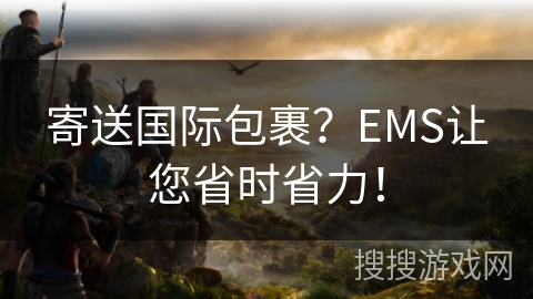 寄送国际包裹？EMS让您省时省力！