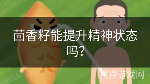 茴香籽能提升精神状态吗？