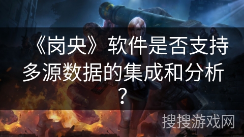 《岗央》软件是否支持多源数据的集成和分析？