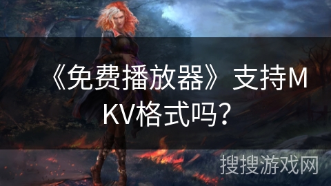 《免费播放器》支持MKV格式吗？