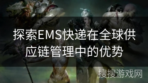 探索EMS快递在全球供应链管理中的优势