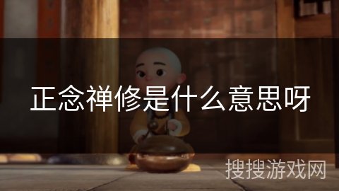 正念禅修是什么意思呀