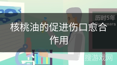 核桃油的促进伤口愈合作用