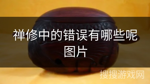 禅修中的错误有哪些呢图片