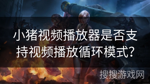 小猪视频播放器是否支持视频播放循环模式？