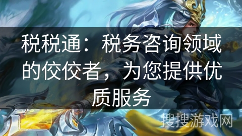 税税通：税务咨询领域的佼佼者，为您提供优质服务