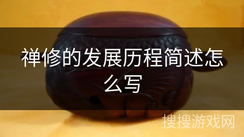 禅修的发展历程简述怎么写