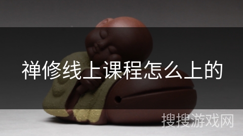 禅修线上课程怎么上的