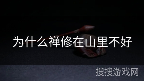 为什么禅修在山里不好