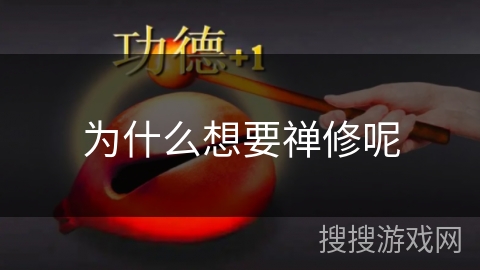 为什么想要禅修呢