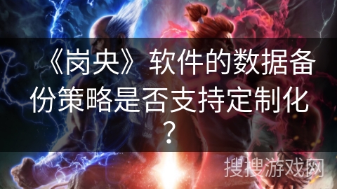 《岗央》软件的数据备份策略是否支持定制化？