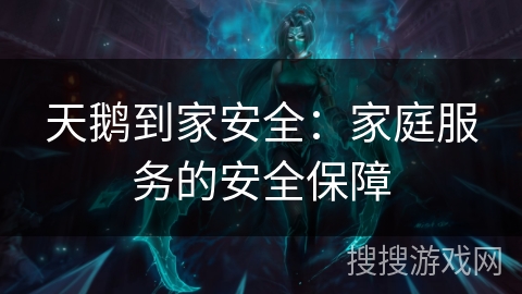 天鹅到家安全：家庭服务的安全保障