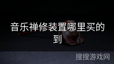 音乐禅修装置哪里买的到