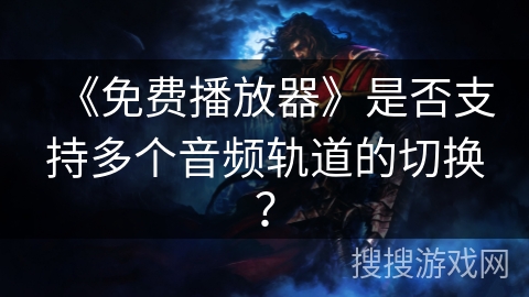 《免费播放器》是否支持多个音频轨道的切换？
