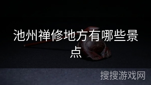 池州禅修地方有哪些景点