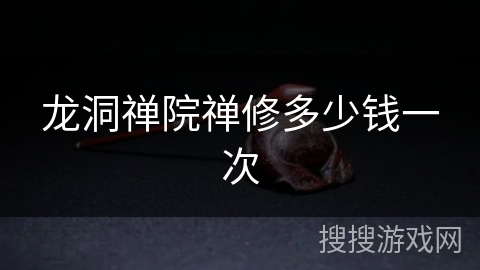 龙洞禅院禅修多少钱一次