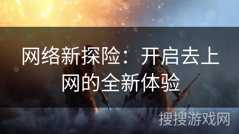 网络新探险：开启去上网的全新体验