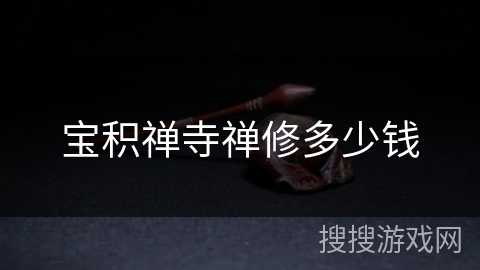 宝积禅寺禅修多少钱