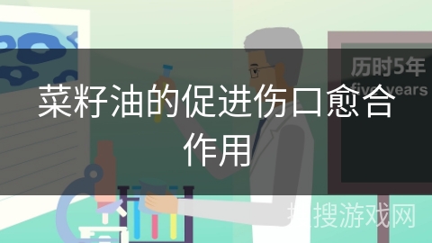 菜籽油的促进伤口愈合作用