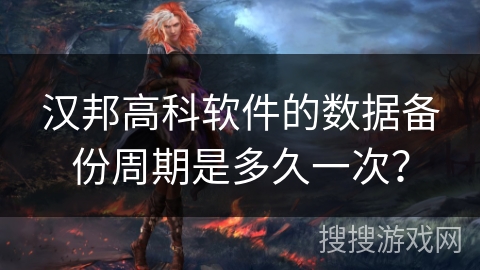 汉邦高科软件的数据备份周期是多久一次？