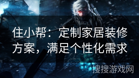 住小帮：定制家居装修方案，满足个性化需求