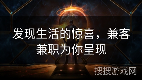 发现生活的惊喜，兼客兼职为你呈现