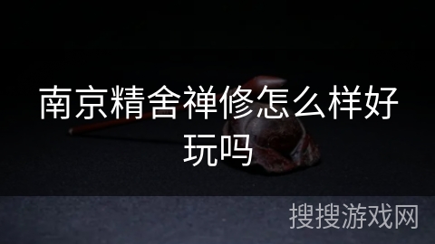 南京精舍禅修怎么样好玩吗