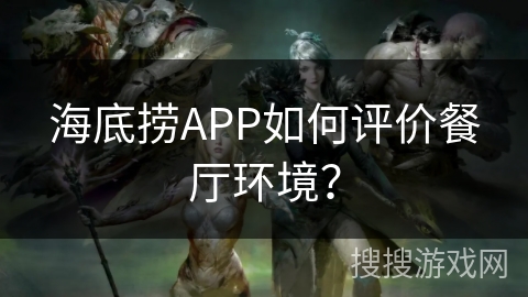 海底捞APP如何评价餐厅环境？