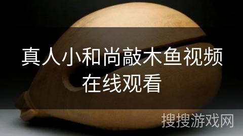 真人小和尚敲木鱼视频在线观看