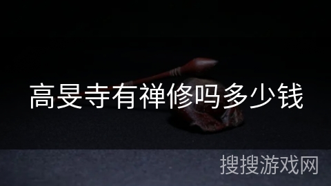 高旻寺有禅修吗多少钱