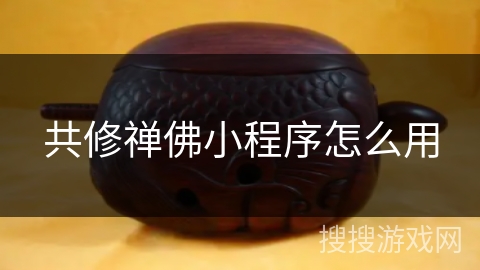 共修禅佛小程序怎么用